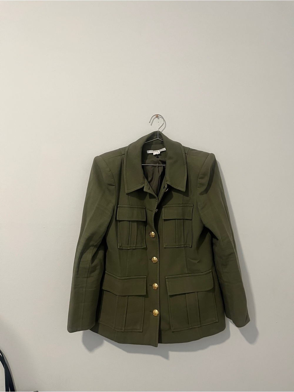 Veronica Beard Green Utility Jacket
